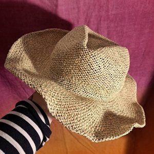 Woven Sun Hat with Bendable Brim Universal Thread